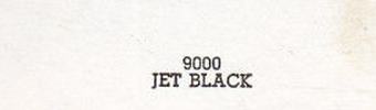 1959 to 1961 Chevrolet Jet Black